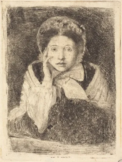 Marguerite De Gas, the Artist's Sister (Marguerite De Gas, soeur de l'artiste)