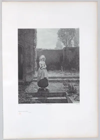 Marguerite sortant de l'Eglise (Goëthe)