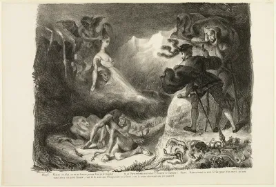 Marguerite's Ghost Appearing to Faust, from Faust