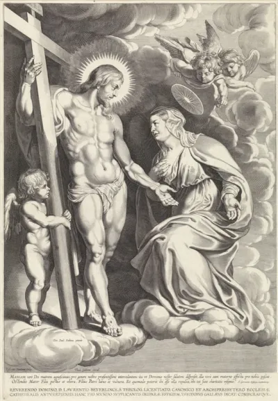 Maria bij Christus