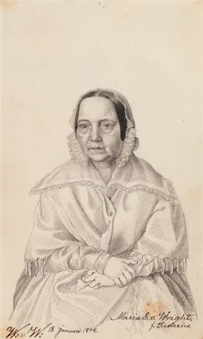 Maria Elisabeth von Wright, the artist's mother