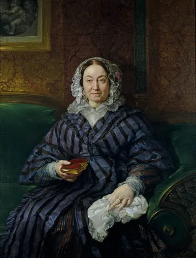 María Francisca de la Gándara, Countess widow of Calderón