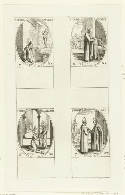Maria Gaudiorum, Heilige Claudius van Besançon, Heilige Norbertus van Magdeburg, Heilige Robertus van Newminster (5-7 juni)