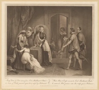 Maria I Stuart krijgt bericht van haar doodvonnis