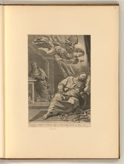 Maria, Josef und der Engel