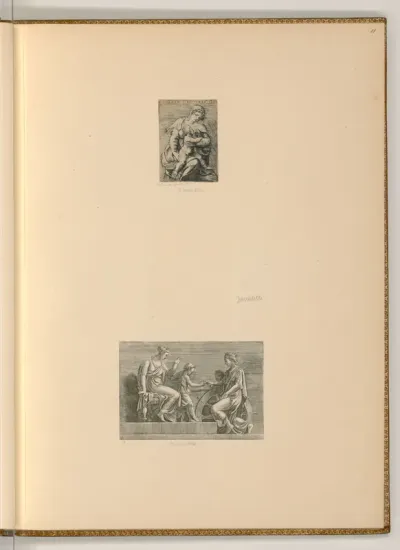 Maria lactans; Mystische Verlobung der hl. Katharina