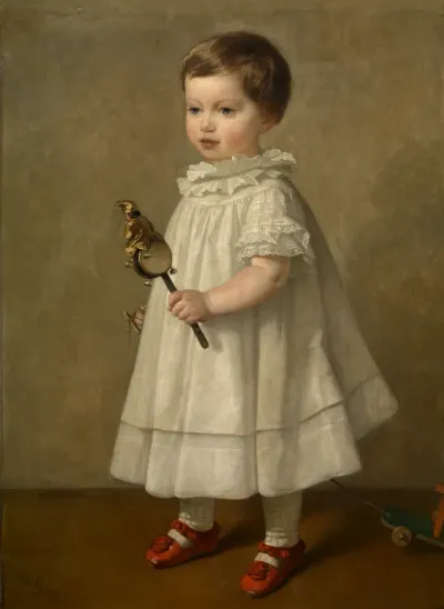 Maria Leys, daughter of Henri Leys