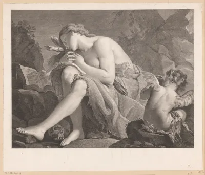 Maria Magdalena in de wildernis