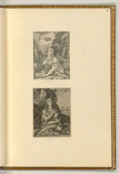 Maria Magdalena in Meditation