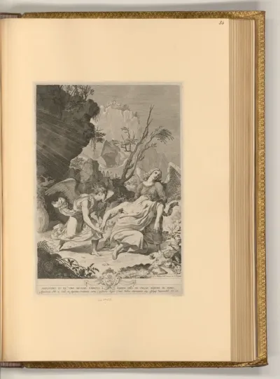 Maria Magdalena von Engeln gestützt