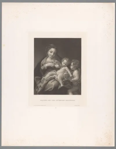Maria met Christus aan de borst