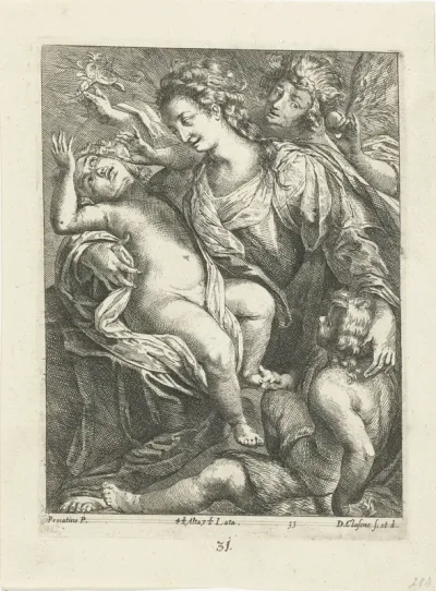 Maria met Christus en Johannes