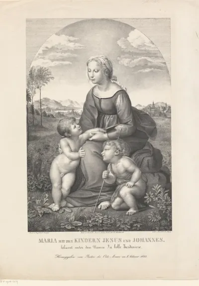 Maria met de jonge Christus en Johannes