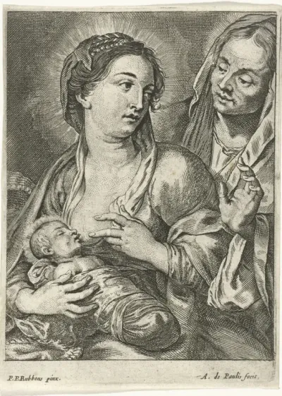 Maria met het Christuskind en Anna