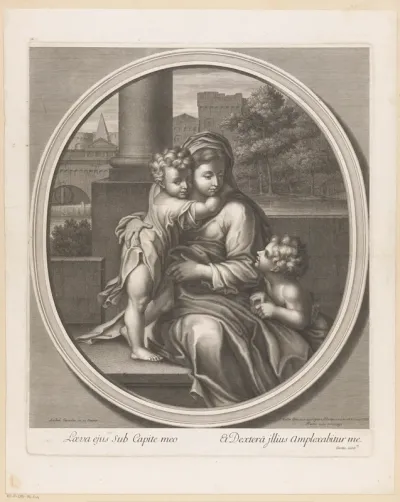 Maria met het Christuskind en Johannes