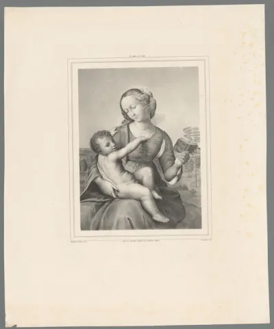 Maria met het Christuskind op schoot