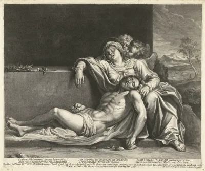 Maria met het lichaam van Christus