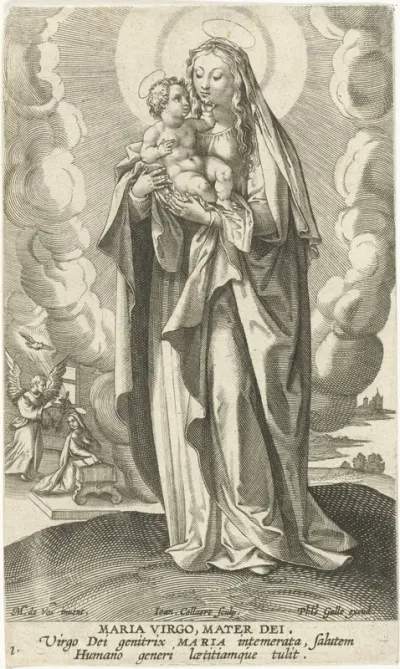Maria met kind