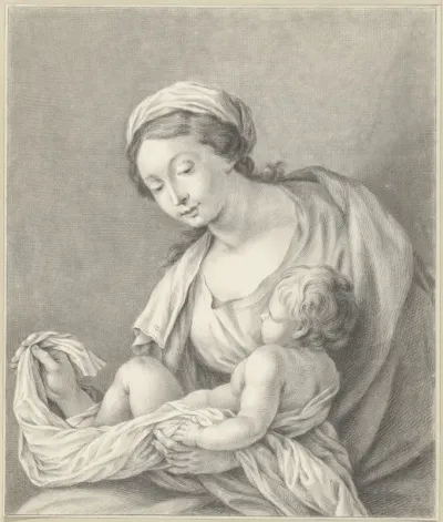 Maria met kind