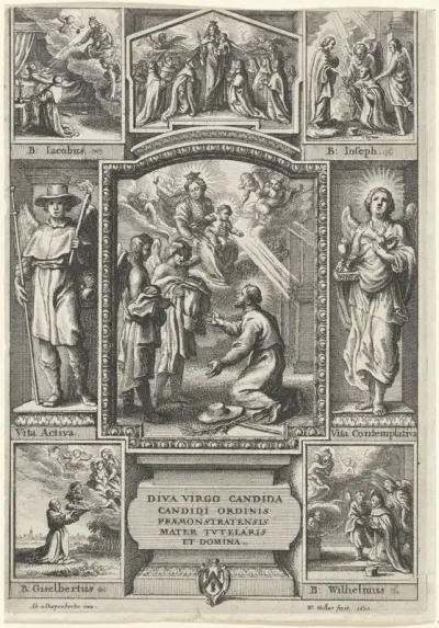 Maria met Kind en de H. Norbert