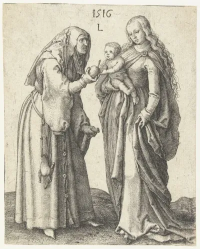 Maria met kind en de heilige Anna