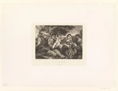 Maria met kind en de heiligen Catharina van Alexandrië en Thomas
