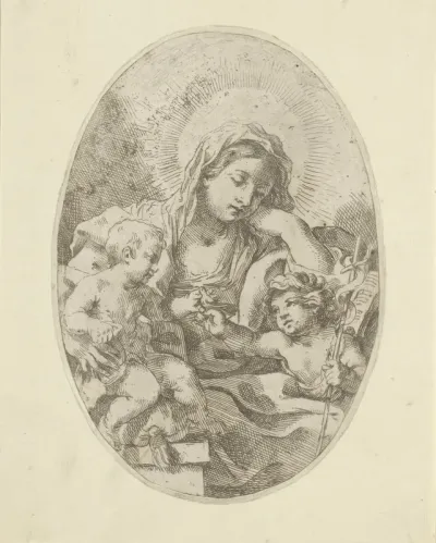 Maria met Kind en de jonge Johannes de Doper