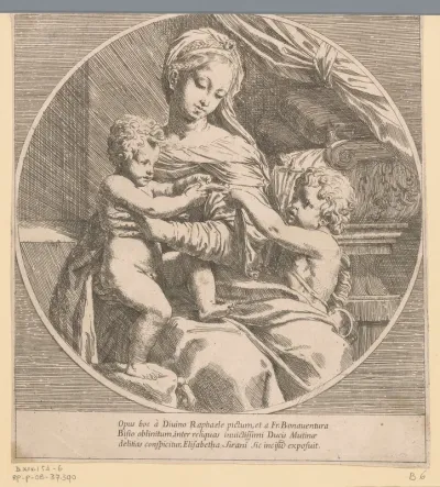 Maria met Kind en de jonge Johannes de Doper