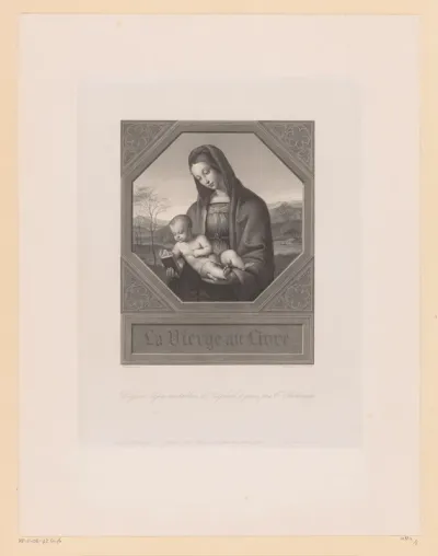 Maria met kind en een boek
