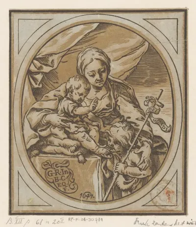 Maria met Kind en Johannes de Doper