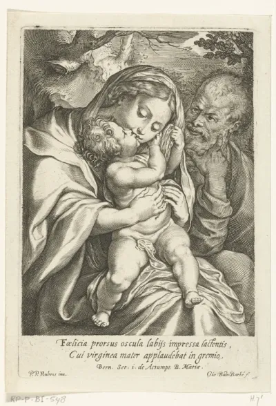 Maria met Kind en Jozef