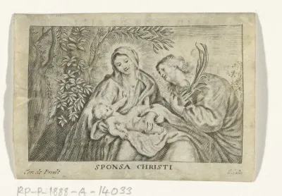 Maria met Kind en martelares