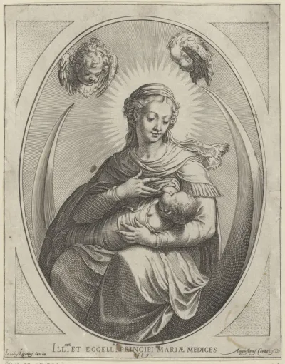 Maria met Kind op maansikkel