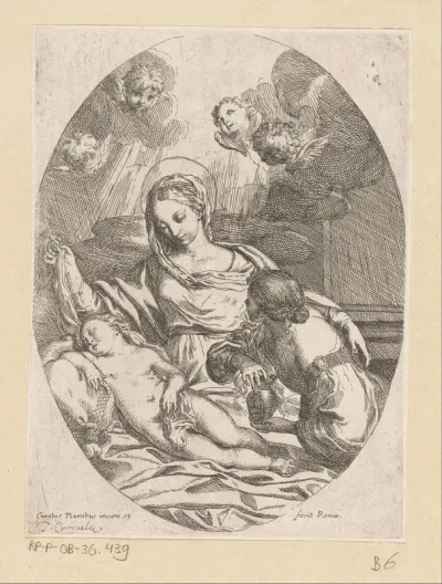 Maria met slapend Christuskind