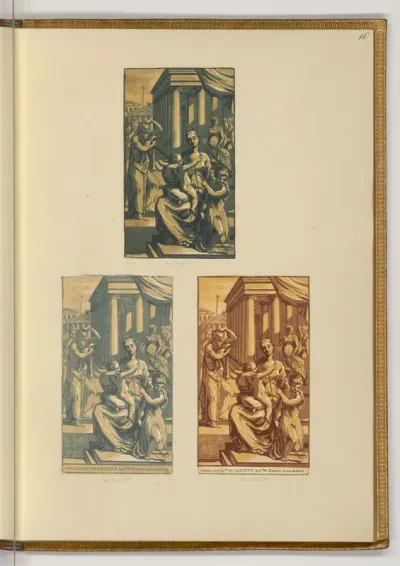 Maria mit dem Jesuskind, dem heiligen Johannes und dem heiligen Josef