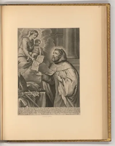 Maria mit dem Kind und Thomas von Aquin