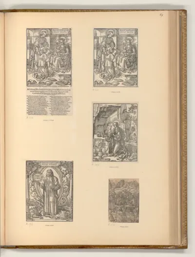 Maria mit der hl. Katharina und dem Kartäuser Dionysius, Die büßende Magdalena, Der Kartäuser Dionysius