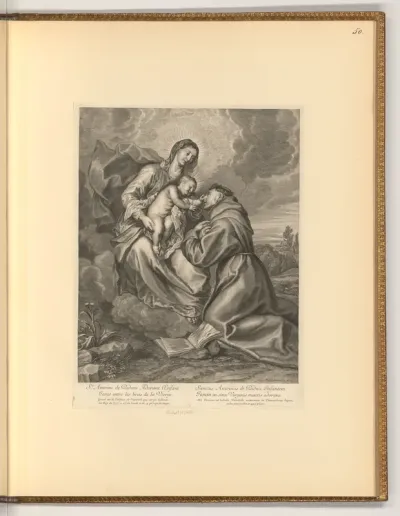 Maria mit Kind und Antonius von Padua