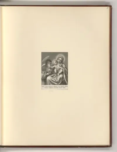 Maria mit Kind und Barbara von Nikomedien