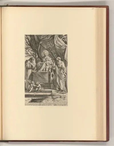 Maria mit Kind und den Hll. Petrus und Paulus