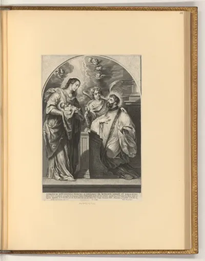 Maria mit Kind und hl. Franz Xaver