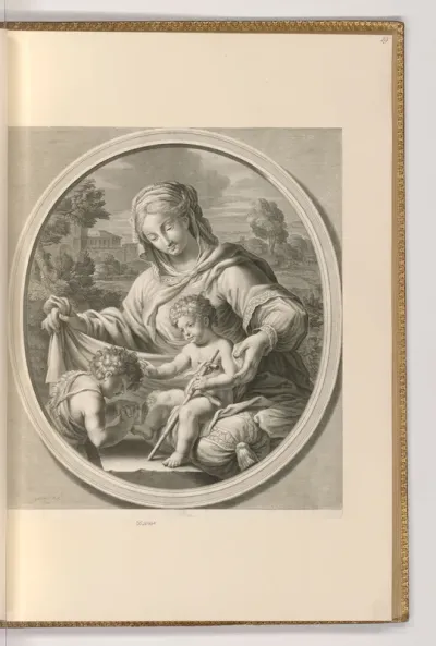 Maria mit Kind und Johannesknaben