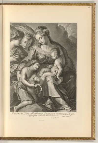 Maria mit Kind und Johannesknaben