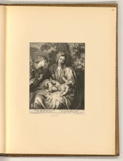 Maria mit Kind und Katharina von Alexandrien