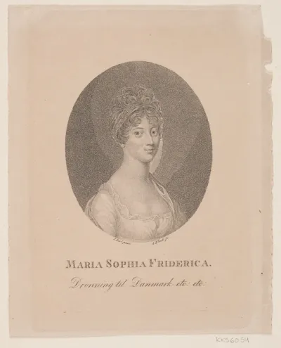 Maria Sophia Fredericia, dronning til Danmark