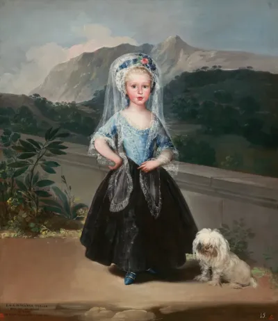 María Teresa de Borbón y Vallabriga, later Condesa de Chinchón