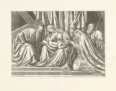 Maria voedt het Christuskind