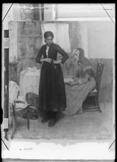 Maria Wiik: "Maailmalle" vuodelta 1889