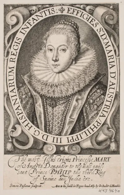 Marie-Anna af Østrig. Søster til Philip IV af Spanien
