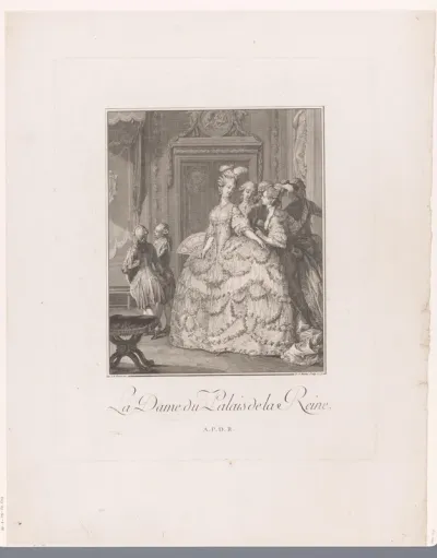 Marie Antoinette: The Queen of Fashion: Court Lady in a Robe de cour